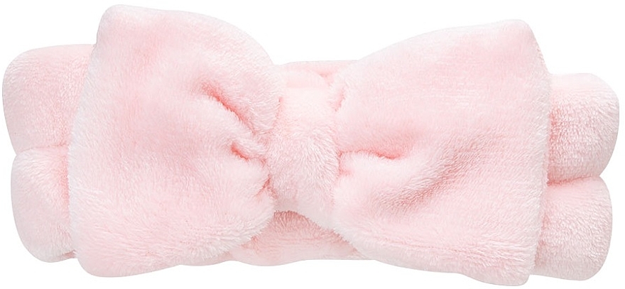 Opaska na głowę, różowa - Brushworks Makeup Headband Pink — Zdjęcie N2