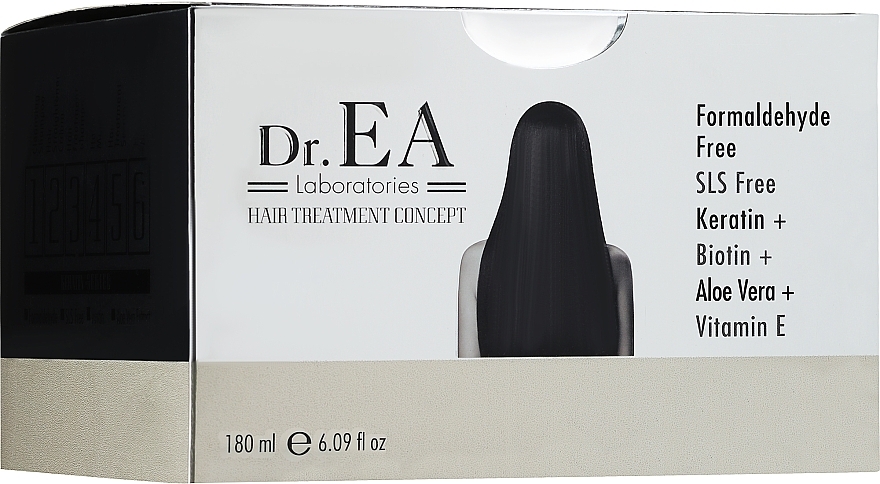 Zestaw, 7 produktów - Dr EA Keratin Series Hair Treatment Concept — Zdjęcie N1
