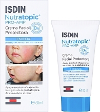 Krem na atopowe zapalenie skóry - Isdin Nutratopic Facial Cream Pro-Amp  — Zdjęcie N2