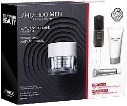 Zestaw, 4 produkty - Shiseido Men Ritual Total Age-Defense — Zdjęcie N2