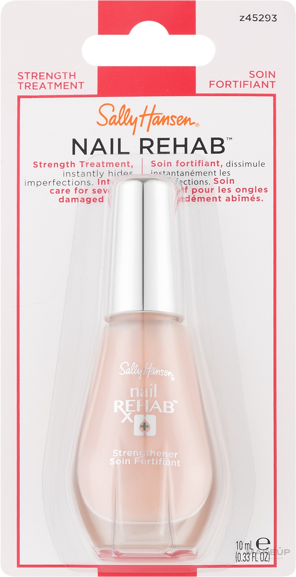 Sally Hansen Nail Rehab - Odżywka do mocno zniszczonych paznokci — Zdjęcie 10 ml