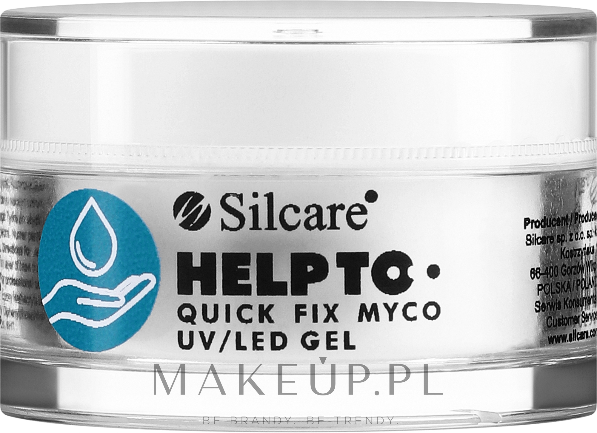 Żel do paznokci - Silcare Help To Quick Fix Myco UV/LED Gel — Zdjęcie 15 g