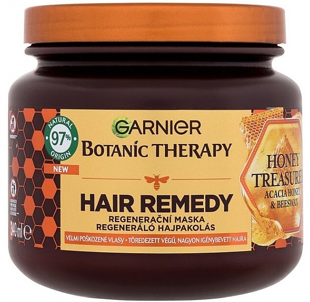 Maska do włosów - Garnier Botanic Therapy Honey Treasure Hair Remedy — Zdjęcie N1