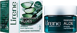 Krem regenerująco-lifingujący Aloes i masło karite - Lirene Moisture and Nourishment Smoothing and Nourishing Cream — Zdjęcie N2