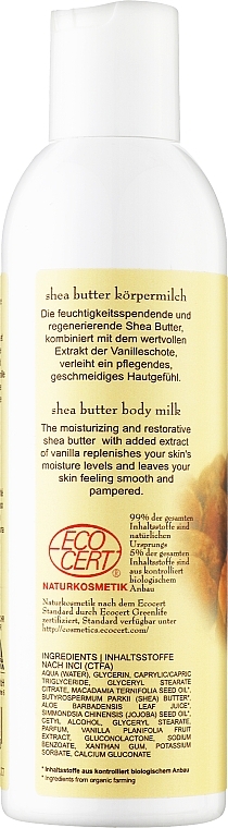 Mleczko do ciała z masłem shea - Styx Naturcosmetic Shea Butter Bodymilk — Zdjęcie N2