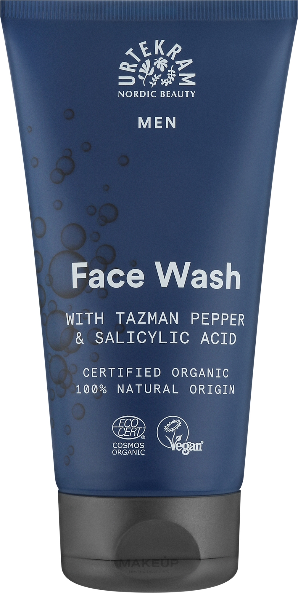 Żel oczyszczający dla mężczyzn - Urtekram Men Face Wash — Zdjęcie 150 ml
