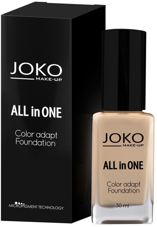 Podkład do twarzy - Joko All In One Color Adapt Foundation — Zdjęcie N1