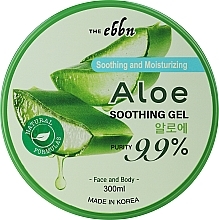 Kup Aloesowy żel łagodzący do twarzy i ciała - The Ebbn Shooting & Moisture Aloe Sooting Gel 97% Purity