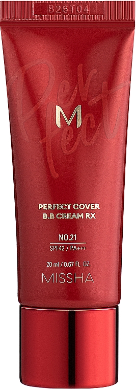 Kryjący krem BB do twarzy - Missha M Perfect Cover BB Cream RX SPF42/PA+++