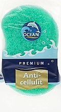 Kup Gąbka do masażu Anticellulit, żółto-zielona	 - Ocean