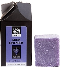 Kostka zapachowa do domu - Arganove Solid Perfume Cube Musk Lavender — Zdjęcie N2