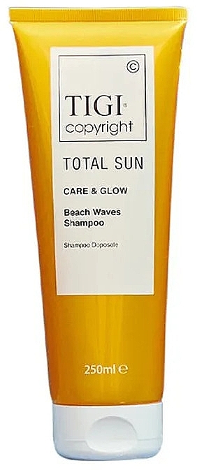 Szampon do włosów zniszczonych słońcem - Tigi Copyright Total Sun Beach Waves Shampoo — Zdjęcie N1