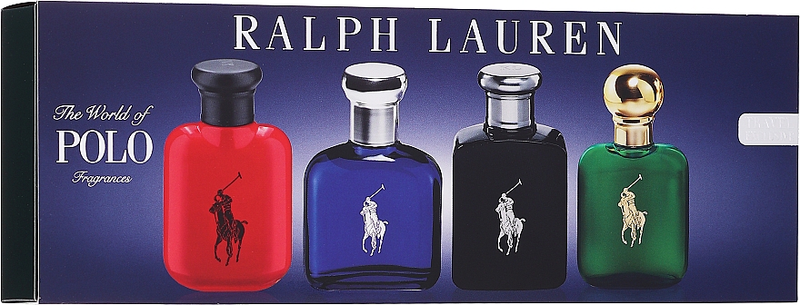 Ralph Lauren The World Of Polo Fragrances Miniset - Zestaw (edt 4 x 15 ml) — Zdjęcie N1