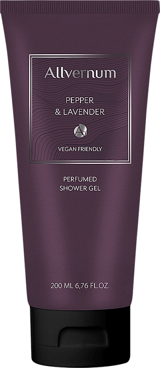 Allvernum Pepper & Lavender - Perfumowany żel pod prysznic — Zdjęcie N1