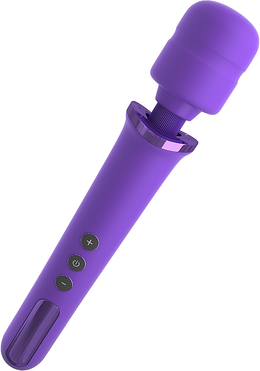 Wibrator, fioletowy - Pipedream Fantasy For Her Rechargeable Power Wand — Zdjęcie N2