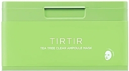 Maska do twarzy z drzewa herbacianego - Tirtir Tea Tree Clear Ampoule Mask — Zdjęcie N1