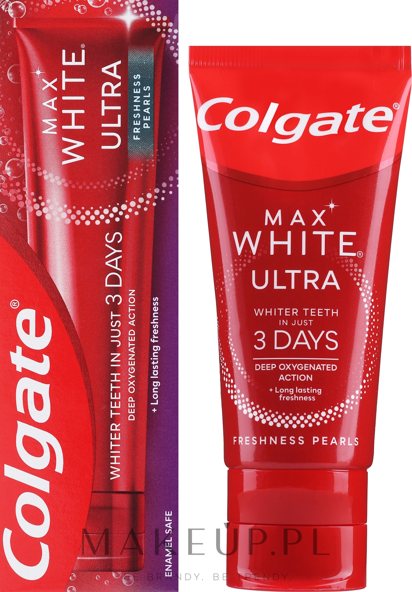 Wybielająca pasta do zębów - Colgate Max White Ultra Freshness Pearls  — Zdjęcie 50 ml