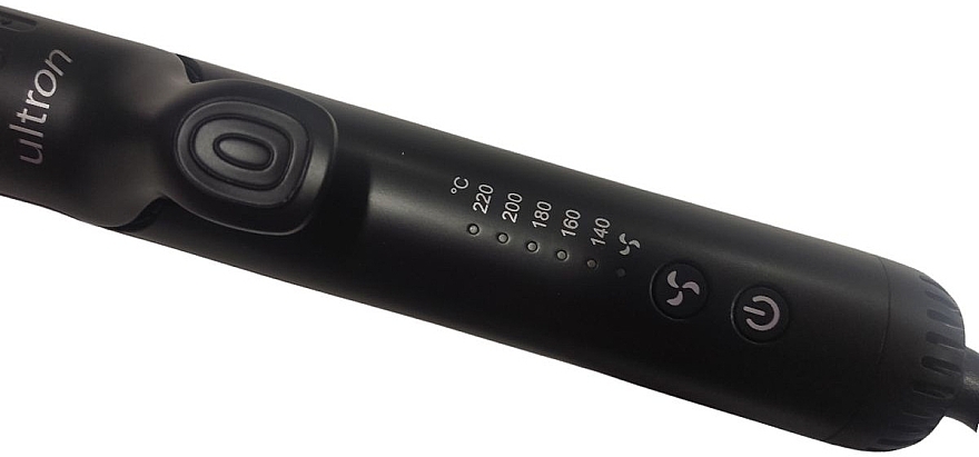 Prostownica do włosów 36W, 25 mm, czarna - Ultron Airflux XL Styler Black — Zdjęcie N3