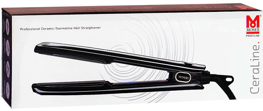 Prostownica do włosów z kontrolą dotykową - Moser CeraLine Black — Zdjęcie N3