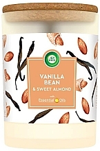 Kup Świeca zapachowa Wanilia i migdał - Air Wick Essential Oils Vanilla Bean & Sweet Almond Candle Glass
