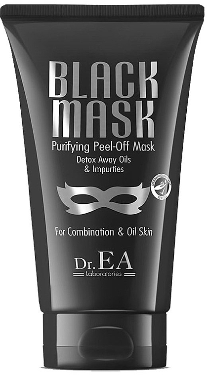 PRZECENA! Oczyszczająca maska do twarzy typu peel-off - Dr.EA Black Mask Purifying Peel-Off Mask * — Zdjęcie N1