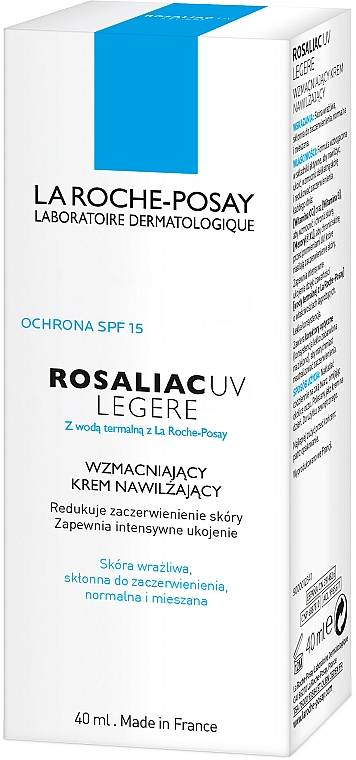 Wzmacniający krem nawilżający - La Roche-Posay Rosaliac UV Legere — Zdjęcie N3