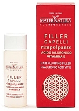 Wypełniacz do włosów z kwasem hialuronowym i witaminą E - MaterNatura Hair Plumping Filler  — Zdjęcie N1