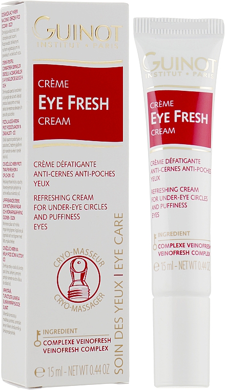 Odświeżający krem przeciw cieniom pod oczami - Guinot Eye Fresh Cream — Zdjęcie N2