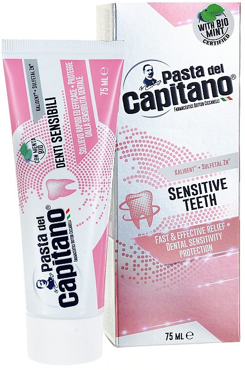 Pasta do zębów wrażliwych - Pasta Del Capitano — Zdjęcie N1