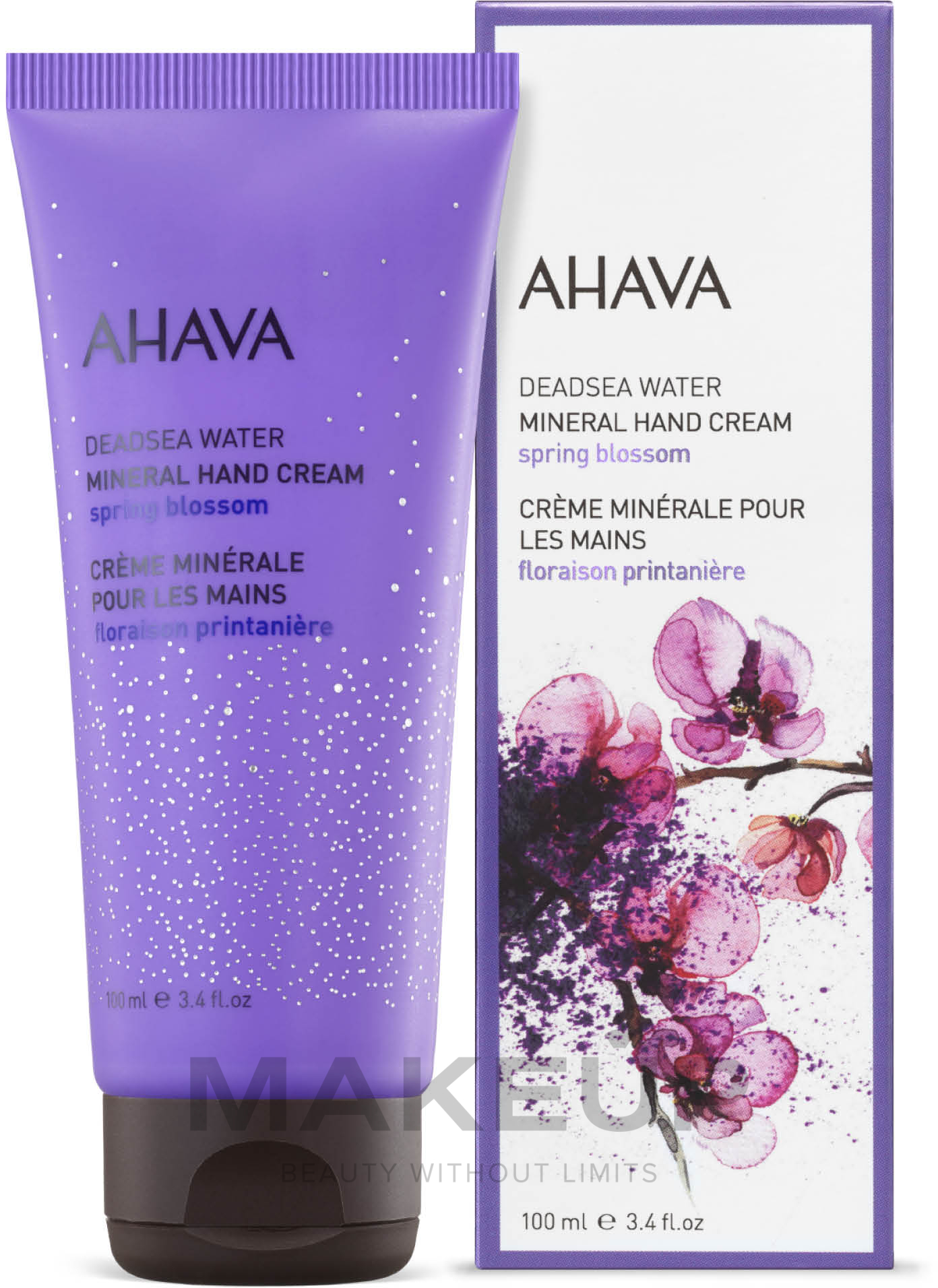Krem do rąk Wiosenny kwiat - Ahava Deadsea Water Mineral Hand Cream Spring Blossom — Zdjęcie 100 ml