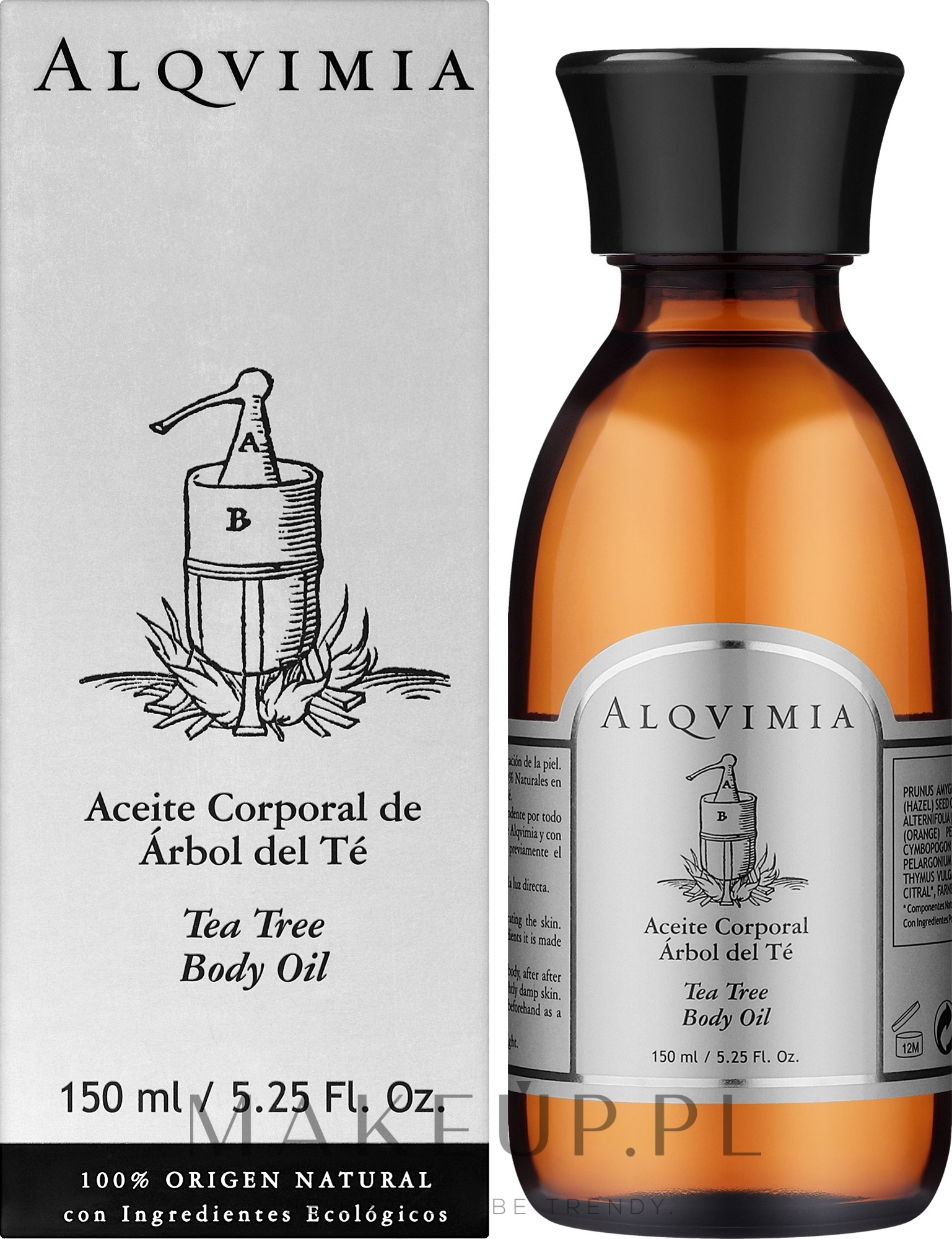 Olejek do ciała Drzewo herbaciane - Alqvimia Tea Tree Body Oil — Zdjęcie 150 ml