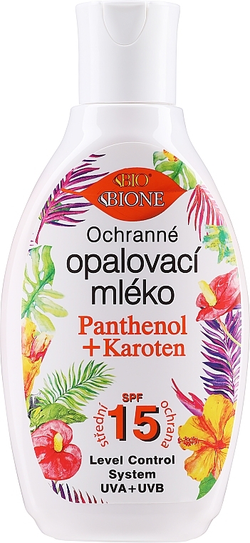 PRZECENA! Ochronny balsam do opalania SPF15 - Bione Cosmetics * — Zdjęcie N1