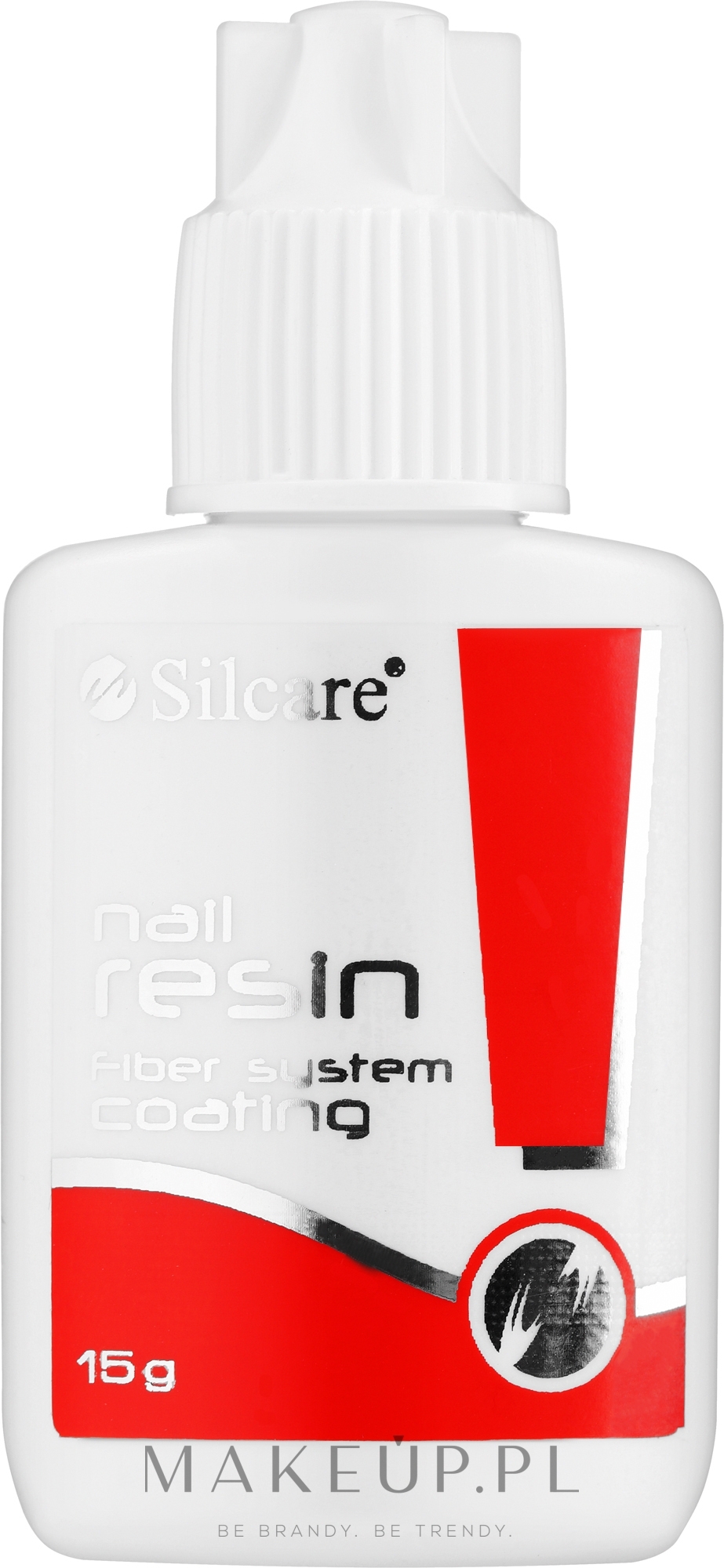 Resina budująca - Silcare Nail Resin Fiber System Coating — Zdjęcie 15 g