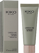 Nawilżający krem BB do twarzy - Kiko Milano Green Me BB Cream — Zdjęcie N2