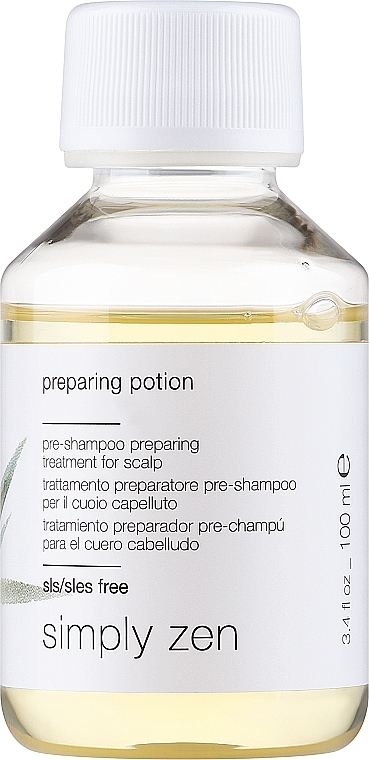 Odżywka do skalpu do użytku przed szamponem - Z. One Concept Simply Zen Preparing Potion — Zdjęcie N1