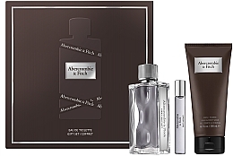 Abercrombie & Fitch First Instinct - Zestaw (edt/100ml + edt/15ml + sh/gel/200ml) — Zdjęcie N2