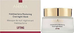 Rewitalizująca maska ​​na noc - Ahava Halobacteria Restoring Overnight Mask Lifting — Zdjęcie N2