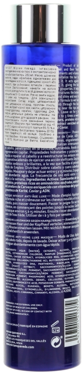 Intensywna odmładzająca maska z ekstraktem z czarnego kawioru - Miriam Quevedo Extreme Caviar Intensive Anti-Aging Luxe Masque — Zdjęcie N2