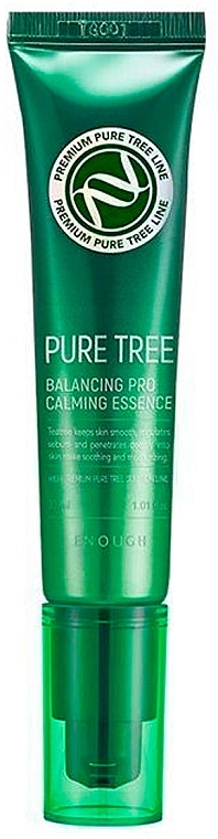 Krem pod oczy z ekstraktem z drzewa herbacianego - Enough Premium Pure Tree Balancing Pro Calming Eye Cream — Zdjęcie N2