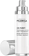 Przeciwzmarszczkowy fluid do cery tłustej i mieszanej - Filorga Age Purify Double Correction Fluid — Zdjęcie N2