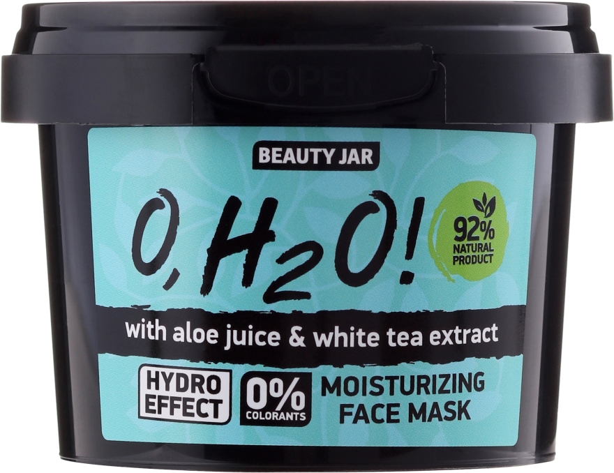 Nawilżająca maska do twarzy - Beauty Jar O,H2O Moisturizing Face Mask — Zdjęcie N2