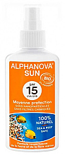 Kup Spray przeciwsłoneczny - Alphanova Sun Protection Spray SPF 15
