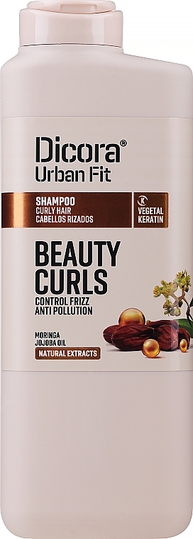 PRZECENA! Szampon do włosów kręconych - Dicora Urban Fit Shampoo Beauty Curls * — Zdjęcie N1