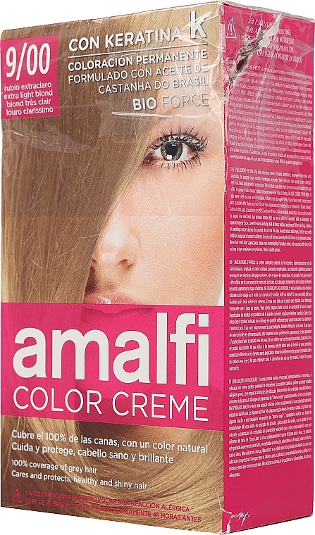 PRZECENA! Kremowa farba do włosów - Amalfi Color Creme Hair Dye * — Zdjęcie N2