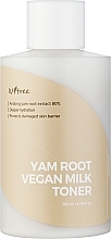 Nawilżający tonik z korzeniem dzikiego pochrzynu - IsNtree Yam Root Vegan Milk Toner — Zdjęcie N1