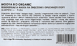 Maska + Serum, Pielęgnacja stóp - Beauty Face Mooya Bio Organic Treatment — Zdjęcie N2