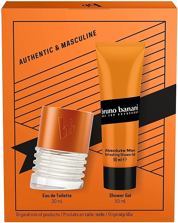 Bruno Banani Absolute Man - Zestaw (edt 30 ml + sh/gel 50 ml) — Zdjęcie N3