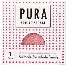 Kup Gąbka Konjac, różowa - Sister Young PURA Konjac Sponge Pink