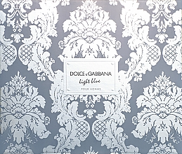 Dolce & Gabbana Light Blue Pour Homme - Zestaw (edt 125 ml + sh/gel 50 ml + ash/balm 50 ml) — Zdjęcie N1