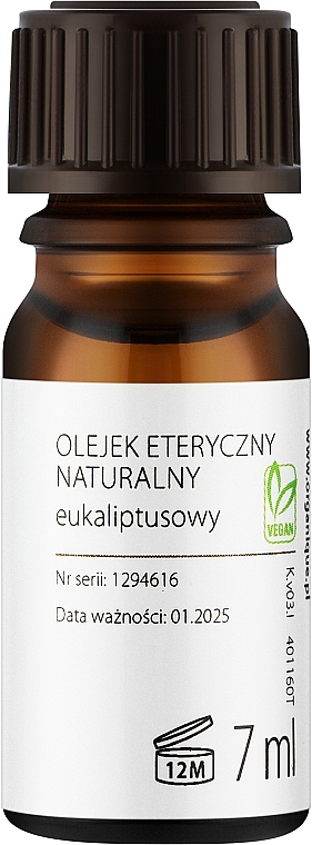Olejek eukaliptusowy - Organique Spa & Wellness Natural Essential Oil Eucalyptus — Zdjęcie N1